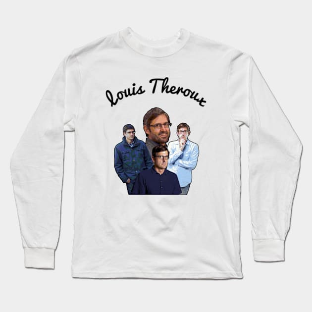 Louis Theroux Mega Fan Long Sleeve T-Shirt by Therouxgear